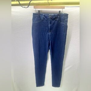 KanCan Skinny Jeans Womens 15/31 Blue Denim Stretch soft Pants Casual 1855